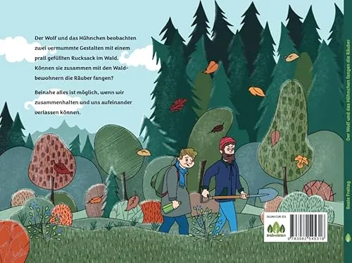 Cover: Der Wolf und das Hühnchen fangen die Räuber