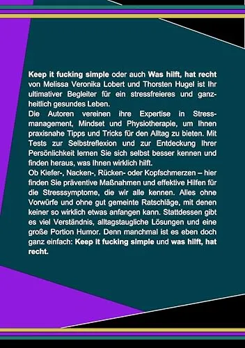 Cover: KEEP IT FUCKING SIMPLE ODER AUCH WAS HILFT HAT RECHT