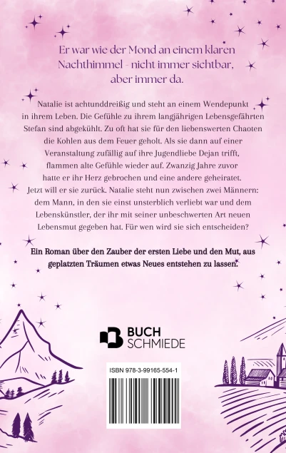 Cover: Mond am Nachthimmel