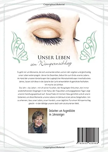 Cover: Unser Leben - ein Wimpernschlag: Gedanken um Augenblicke im Jahresreigen
