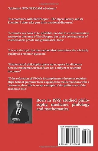 Cover: Formal Scientific Proof of the Existence of God via Calculus - Mathematical Philosophy and Philosophy of Grammar: Theoria Relativitatis Philosophiae