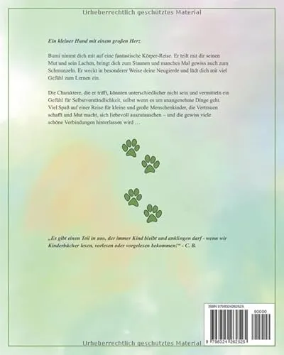 Cover: Bumi – Dreipunkt auf vier Pfoten: Eine fantastische Reise zu deinen Körper-Freunden