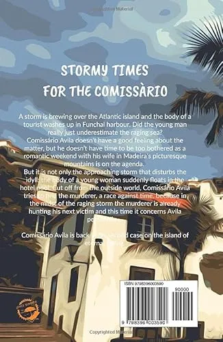 Cover: Madeira Storm: A gripping cosy crime mystery with a pinch of Portugal (A Comissário Avila Mystery, Band 2)
