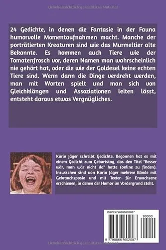 Cover: 24 fantastische Tierporträts: Gedichte über kuriose Kreaturen