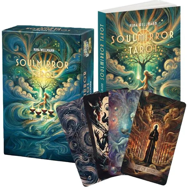 Soulmirror Tarot GB - 78 Cards + Book- (Soul Path, sensitive tarot cards)