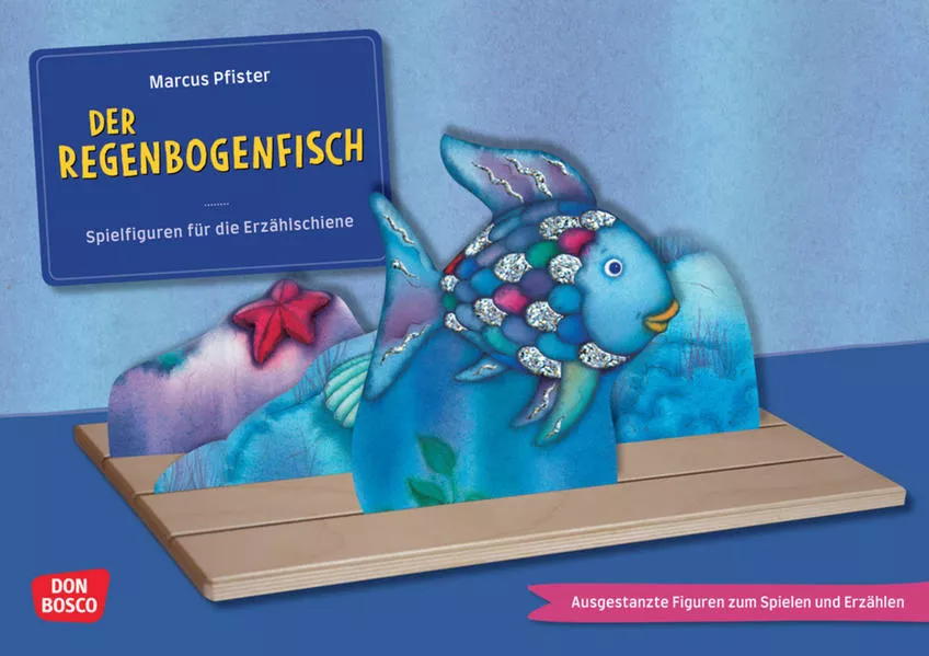 Cover: Der Regenbogenfisch, mit schillernden Schuppen