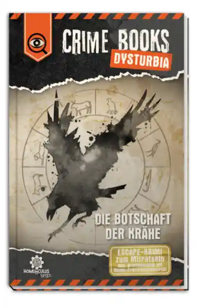 Cover: CRIME BOOKS Dysturbia: Die Botschaft der Krähe