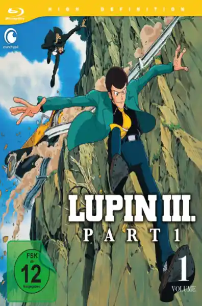 Cover: LUPIN III. - Part 1 - The Classic Adventures - Blu-ray Box 1 (2 Blu-rays)