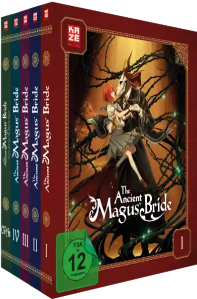 Ancient Magus Bride - Gesamtausgabe - Bundle - Vol.1-5 (5 DVDs)