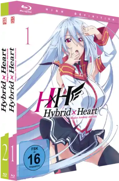 Cover: Hybrid x Heart Magias Acad Ataraxia - Gesamtausgabe - Bundle - Vol.1-2 (2 Blu-rays)