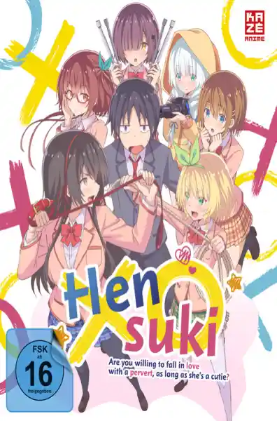 Cover: HENSUKI: Are You Willing to Fall in Love With a Pervert, As Long As She’s a Cutie? - Gesamtausgabe (3 DVDs)