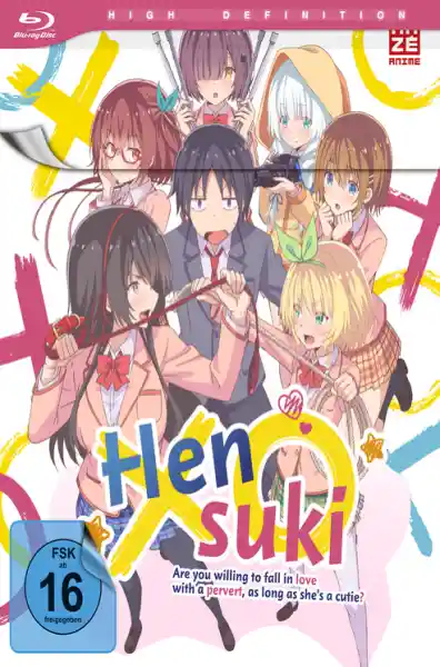 Cover: HENSUKI: Are You Willing to Fall in Love With a Pervert, As Long As She’s a Cutie? - Gesamtausgabe (3 Blu-rays)