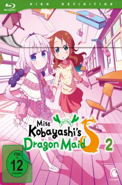 Cover: Miss Kobayashi's Dragon Maid S - Staffel 2 - Vol.2 - Blu-ray