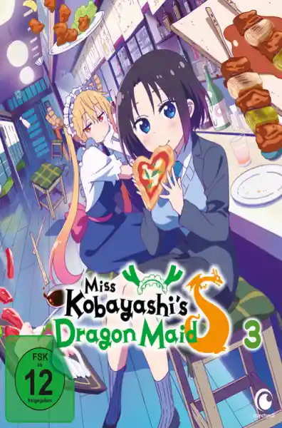 Cover: Miss Kobayashi's Dragon Maid S - Staffel 2 - Vol.3 - DVD