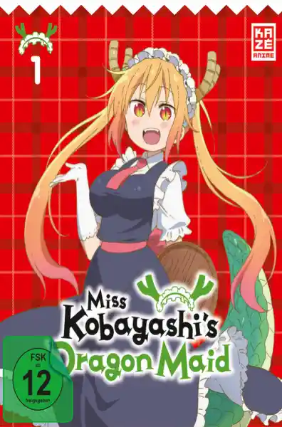 Cover: Miss Kobayashi's Dragon Maid - DVD 1