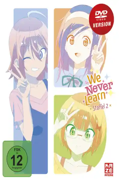 Cover: We Never Learn - 2. Staffel - DVD 1 mit Sammelschuber (Limited Edition)