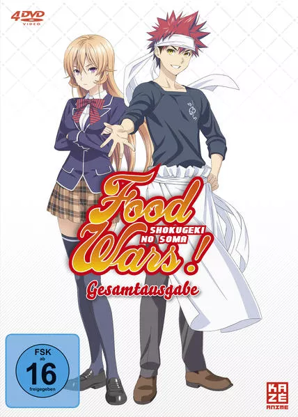 Food Wars! - 1. Staffel - DVD-Gesamtausgabe