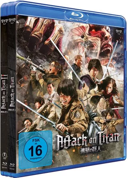 Attack on Titan - Film 1&2 - Bundle (2 Blu-rays)
