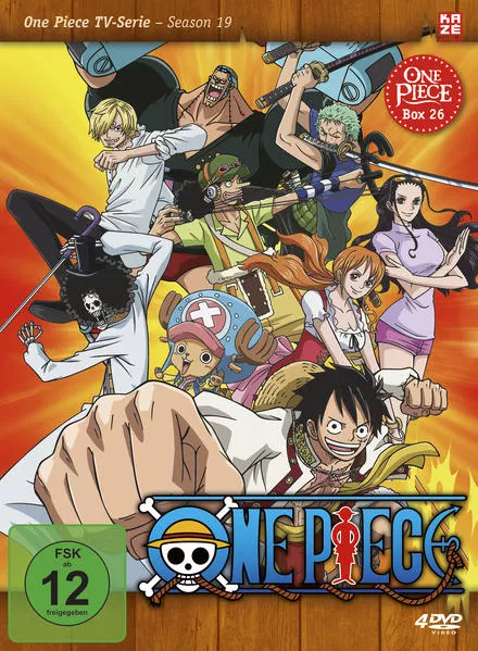 Cover: One Piece - TV-Serie - Box 26 (Episoden 780-804) [4 DVDs]