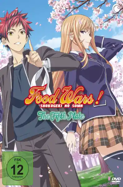 Cover: Food Wars! The Fifth Plate - 5. Staffel - DVD 1 mit Sammelschuber (Limited Edition)