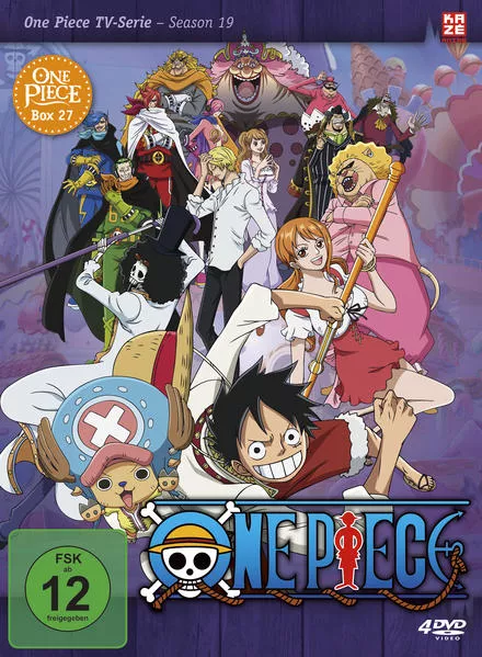 Cover: One Piece - TV-Serie - Box 27 (Episoden 805-828) [4 DVDs]