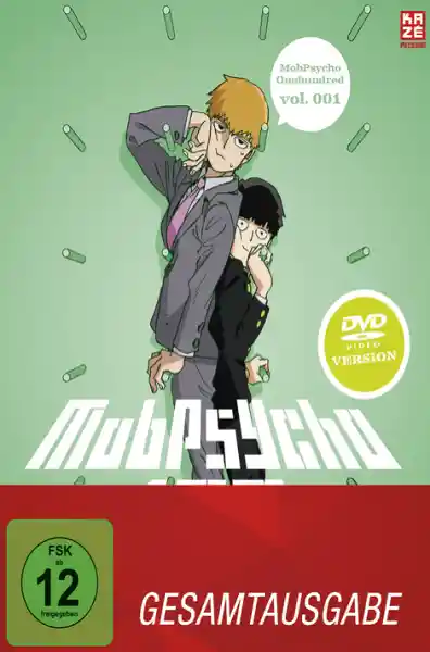 Cover: Mob Psycho 100 - 1. Staffel - Gesamtausgabe - DVD Box (2 DVDs)