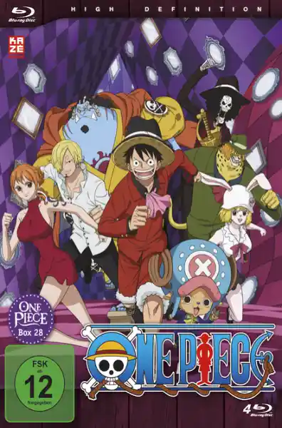 Cover: One Piece - TV-Serie - Box 28 (Episoden 829-853) [4 Blu-rays]