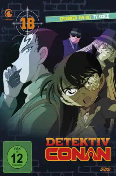 Cover: Detektiv Conan - TV-Serie - DVD Box 18 (Episoden 459-483) (5 DVDs)