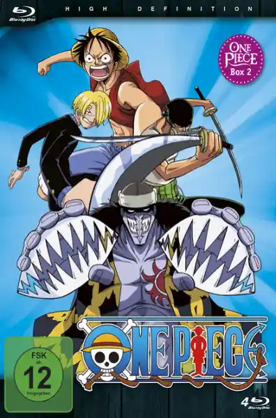 Cover: One Piece - TV-Serie - Box 2 (Episoden 31-61) [4 Blu-rays]