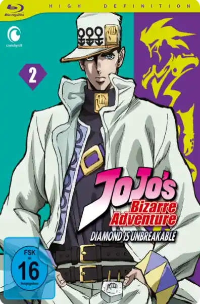 Cover: JoJo's Bizarre Adventure: Diamond Is Unbreakable - 3. Staffel - Blu-ray Vol. 2 (Episoden 14-26) [2 Blu-rays]