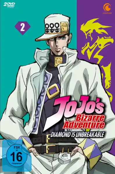 Cover: JoJo's Bizarre Adventure: Diamond Is Unbreakable - 3. Staffel - DVD Vol. 2 (Episoden 14-26) [2 DVDs]