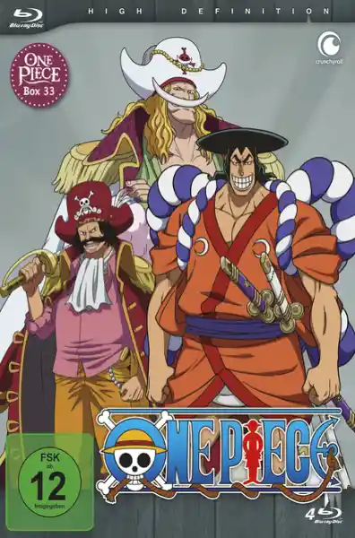 Cover: One Piece - TV-Serie - Box 33 (Episoden 952 - 975) [4 Blu-rays]