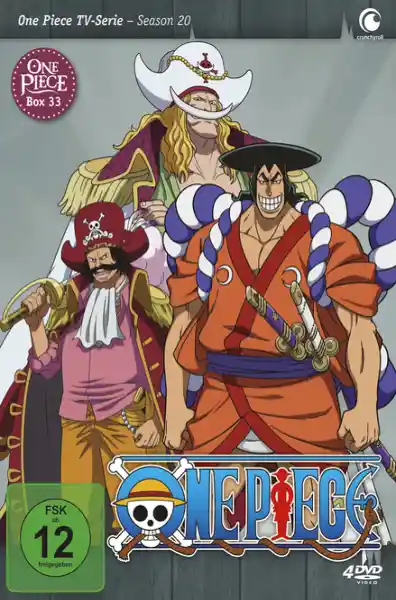 Cover: One Piece - TV-Serie - Box 33 (Episoden 952 - 975) [4 DVDs]