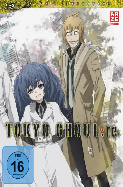 Cover: Tokyo Ghoul: re - Staffel 3 - Gesamtausgabe - Box 1 [4 Blu-rays]