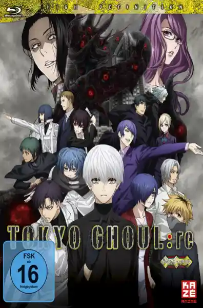 Cover: Tokyo Ghoul: re - Staffel 3 - Gesamtausgabe - Box 2 [4 Blu-rays]