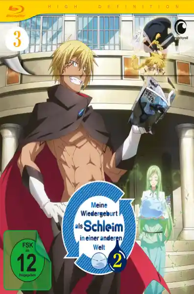 Cover: Meine Wiedergeburt als Schleim in einer anderen Welt - Staffel 2 - Vol.3 - Blu-ray