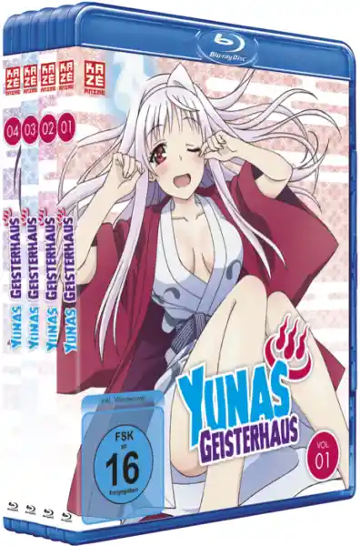 Cover: Yunas Geisterhaus - Gesamtausgabe - Bundle Vol.1-4 (4 Blu-rays)