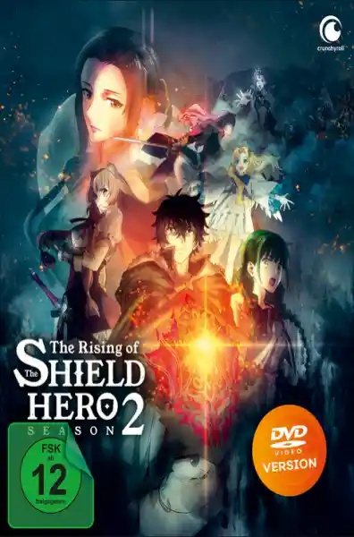 Cover: The Rising of the Shield Hero - Staffel 2 - Vol.1 - DVD mit Sammelschuber