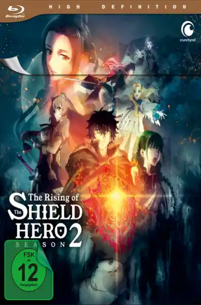 Cover: The Rising of the Shield Hero - Staffel 2 - Vol.1 - Blu-ray mit Sammelschuber