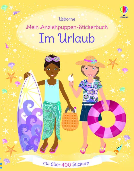 Cover: Mein Anziehpuppen-Stickerbuch: Im Urlaub
