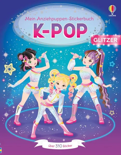 Cover: Mein Anziehpuppen-Stickerbuch: K-Pop