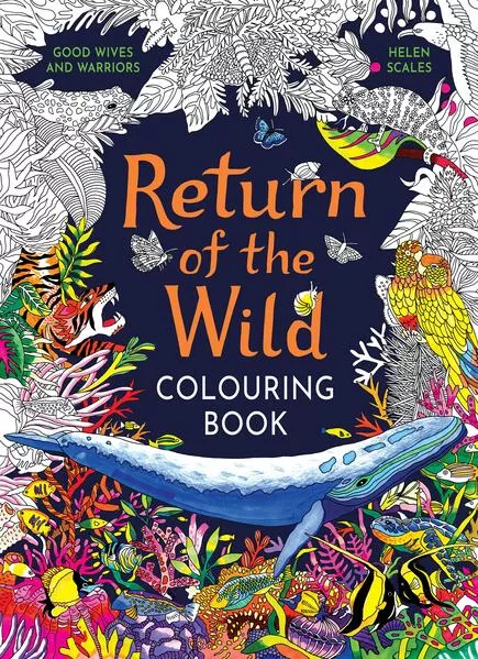 Cover: Return of the Wild Colouring Book