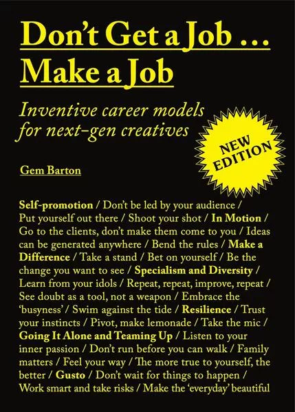 Cover: Don´t Get a Job … Make a Job. New Edition