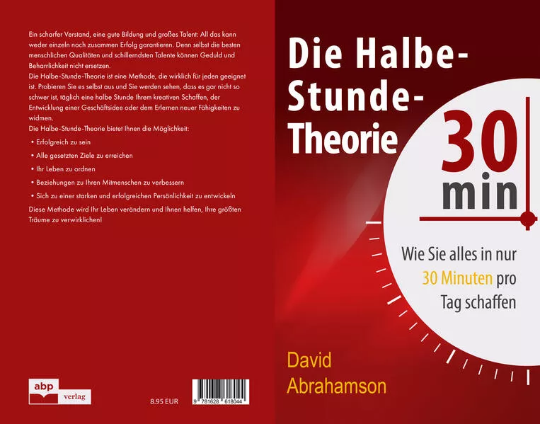 Cover: Die Halbe-Stunde-Theorie