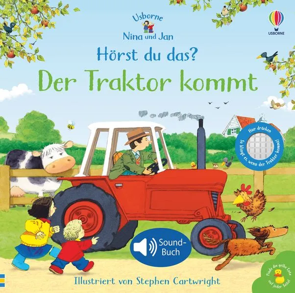 Cover: Nina und Jan - Hörst du das? Der Traktor kommt