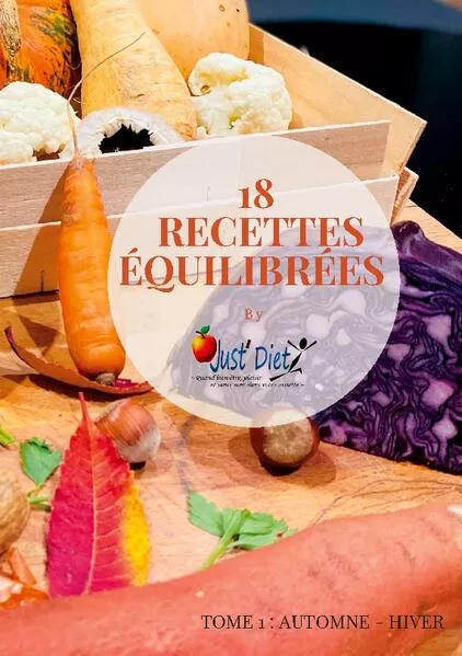 Cover: 18 recettes équilibrées by Just'Diet