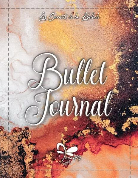 Cover: Bullet Journal - Marbre rouge