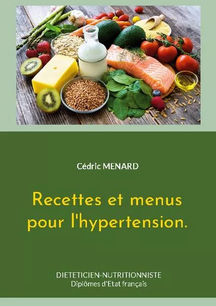 Cover: Recettes et menus pour l'hypertension.
