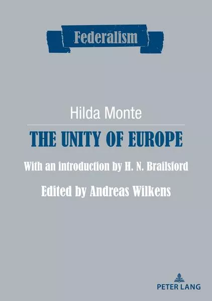 Cover: The Unity of Europe