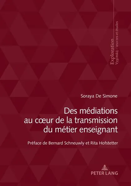 Cover: Des médiations au cœur de la transmission du métier enseignant